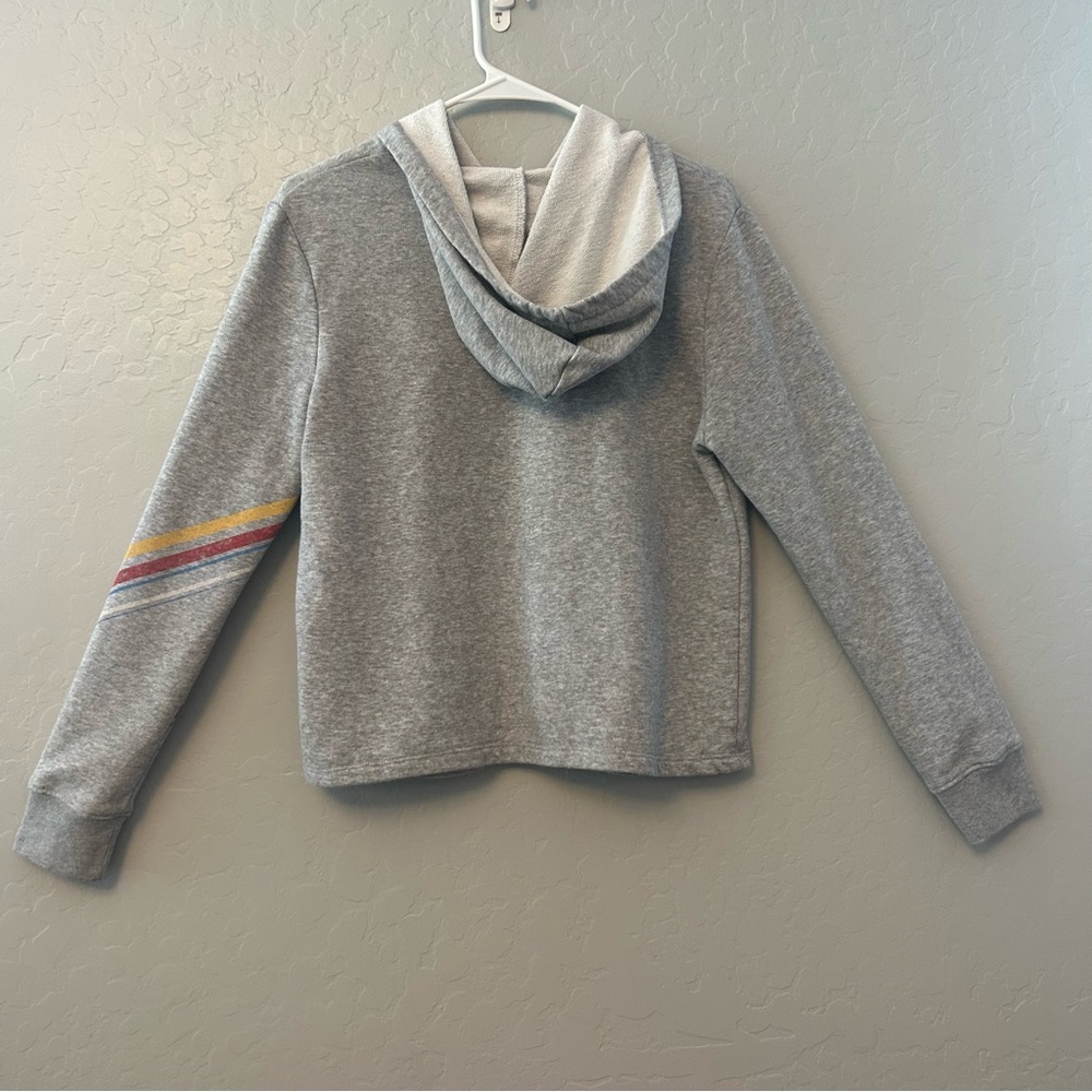 ⭐️Disney Parks Disneyland resort vintage look crop hooded sweatshirt size medium - Picture 6 of 16